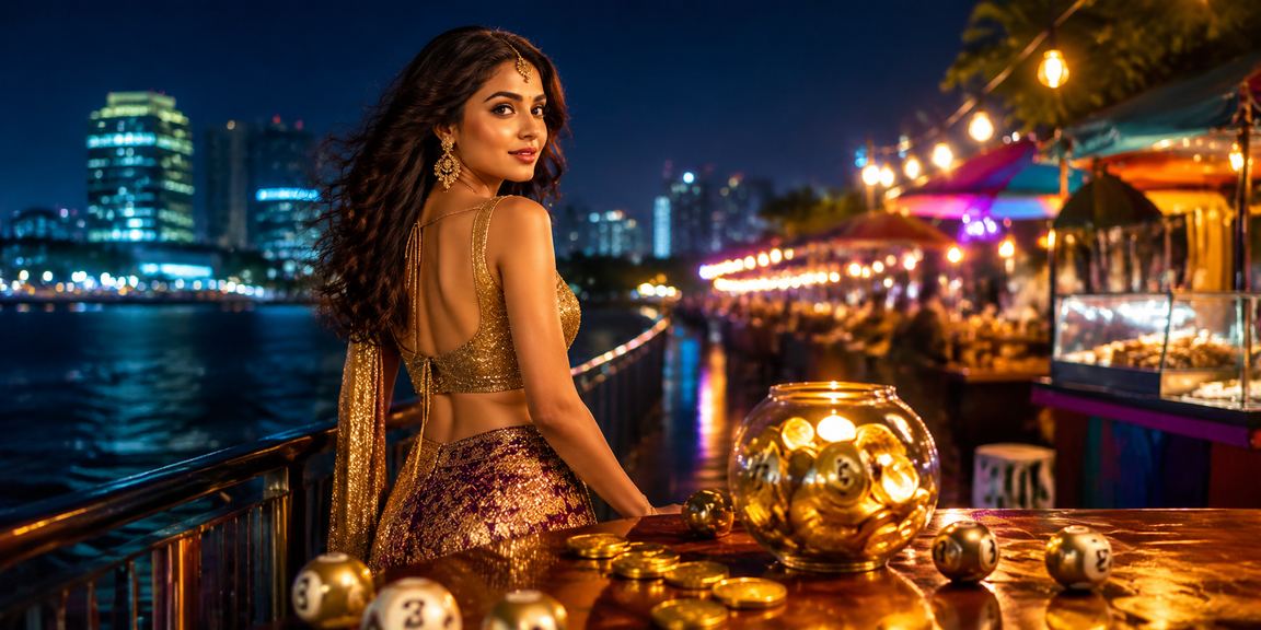 Bollywood lottery advertisement in India